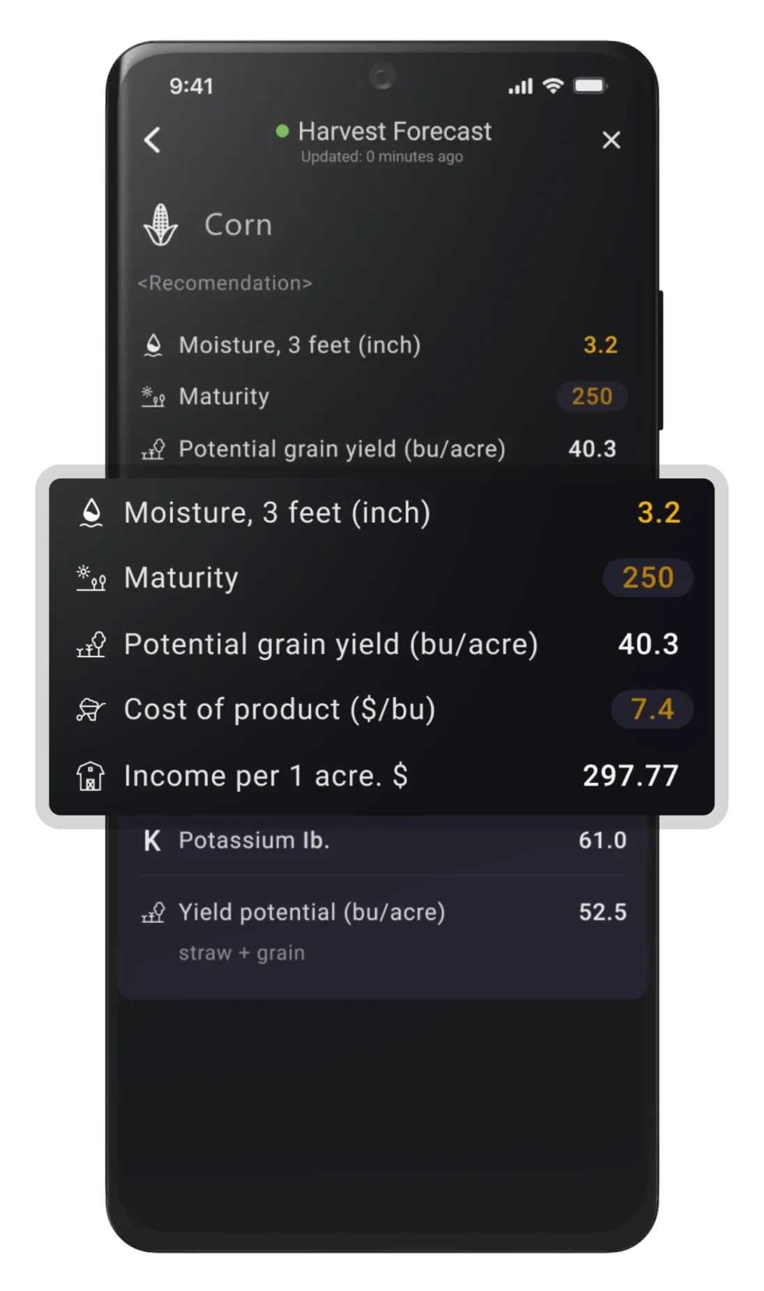 Harvest Forecast with Droppity Agro App